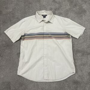 Outdoor Research Men’s Size Medium Button Shirt Striped